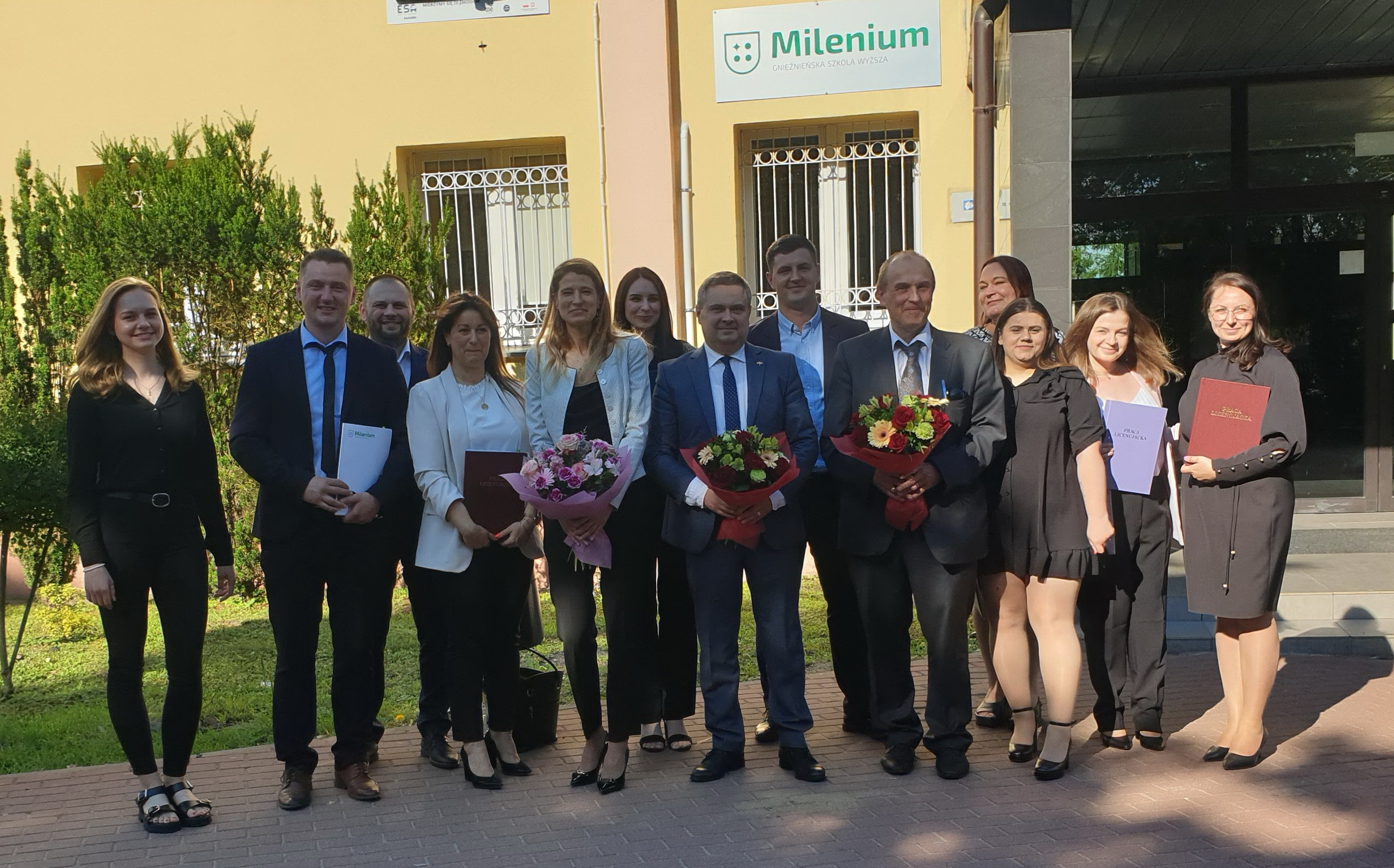 Obrony Prac Dyplomowych na GSW Milenium w Wągrowcu 2024