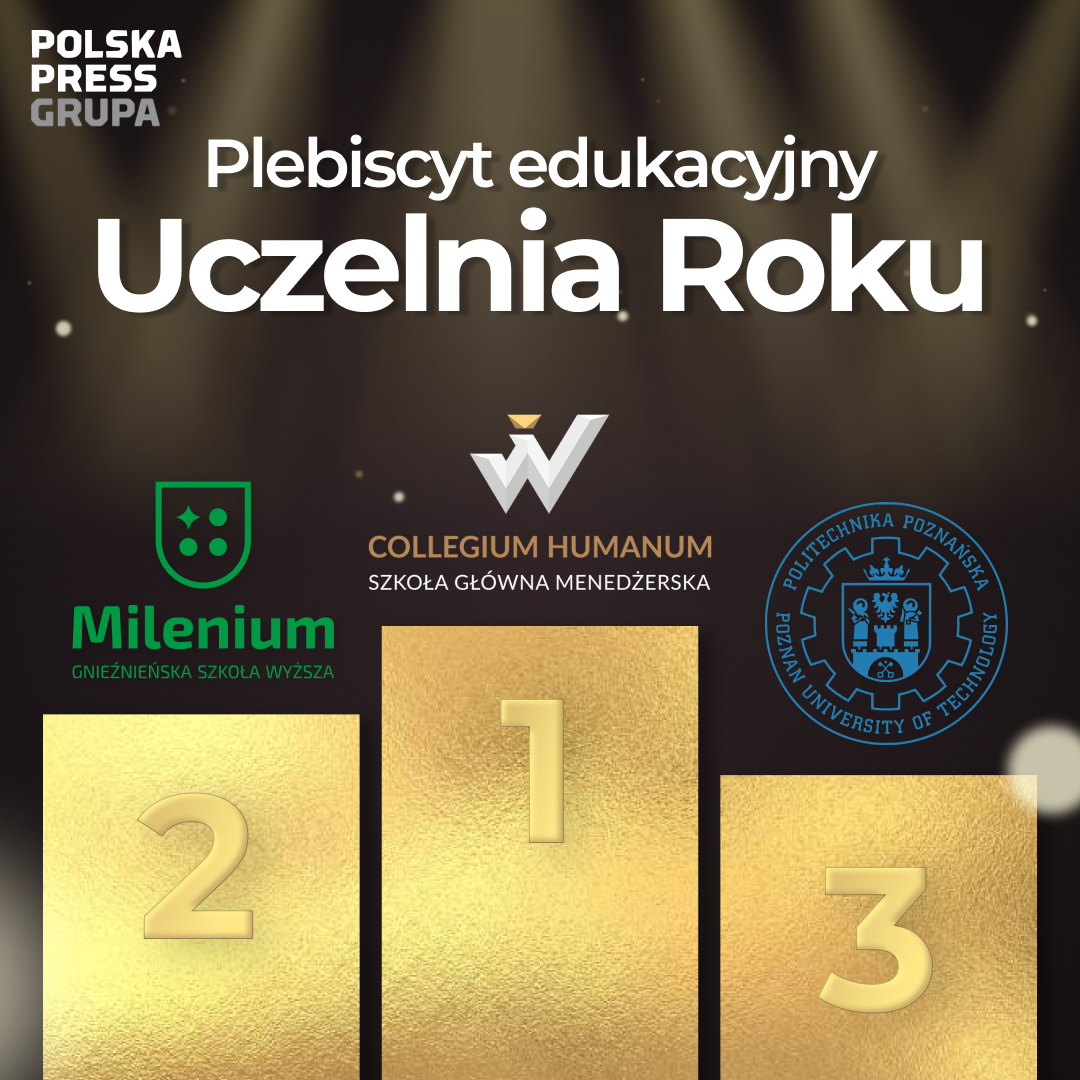 uczelnia roku gsw milenium plebiscyt edukacyjny polska press glos wielkopolski